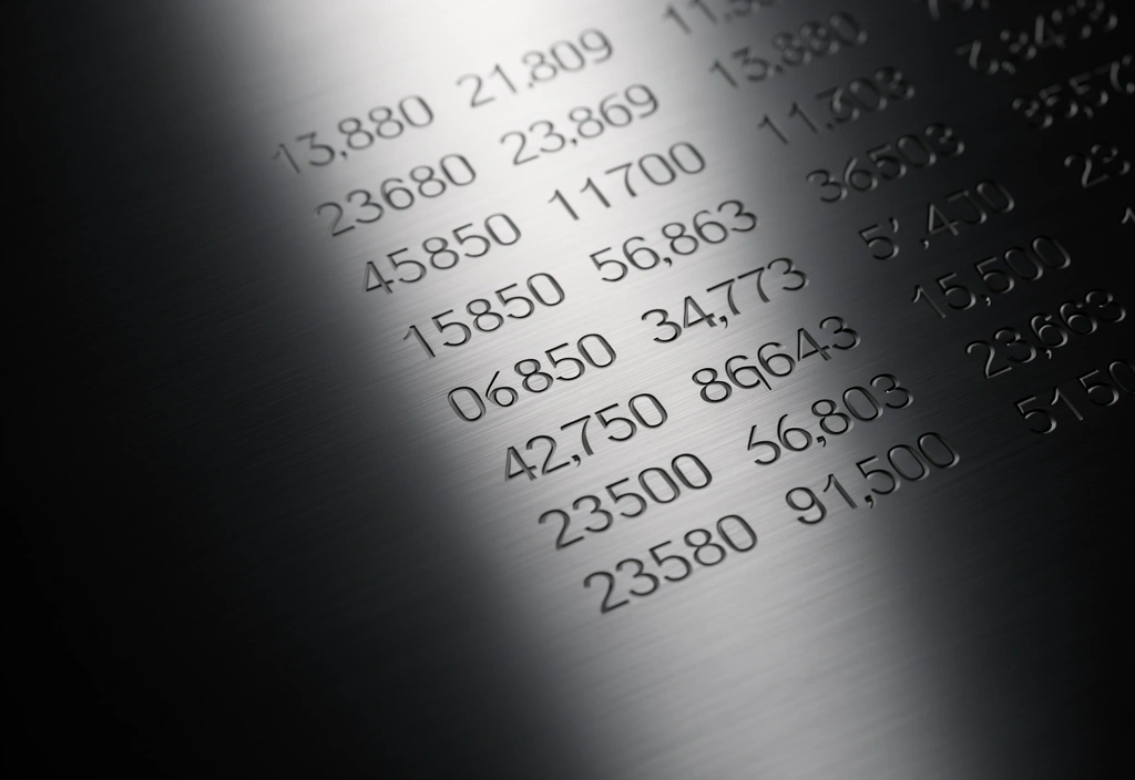 Financial data aesthetics